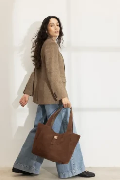 Lucille Tote Bag Large Cognac