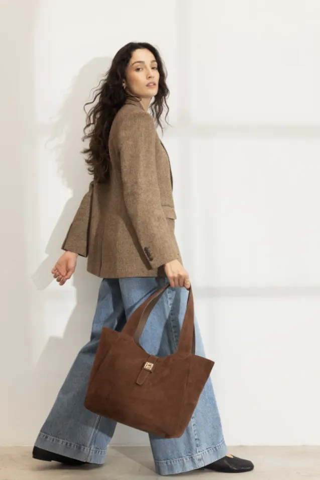 Lucille Tote Bag Large Cognac