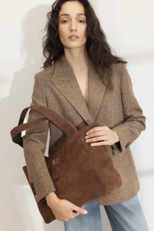 Lucille Tote Bag Large Cognac