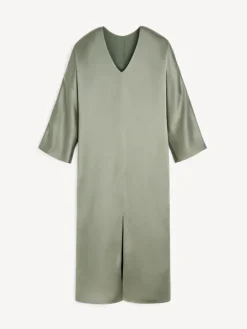 Lucina Dress Deep Lichen Green