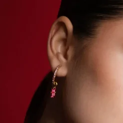 Lucy Earrings Gold Rose/Light Rose