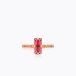 Lucy Ring Gold Rose/Light Rose