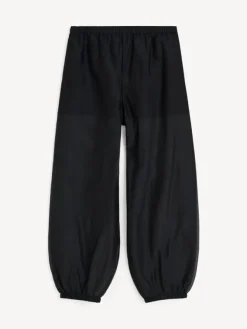 Lumas Silk Organza Trousers Black