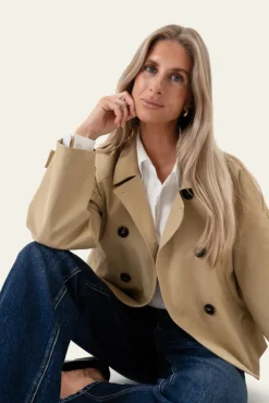 Lunaic Trenchcoat Dark Beige