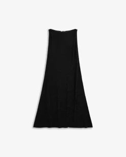 Luxe Sequin Skirt Black