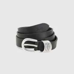Lyla Ring Belt Caviar