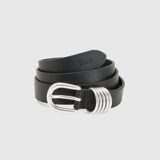 Lyla Ring Belt Caviar
