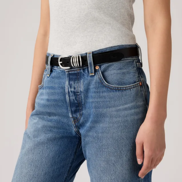 Lyla Ring Belt Caviar
