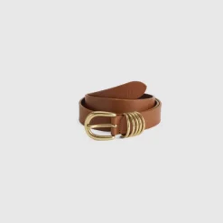Lyla Ring Belt Mocha Bisque