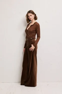 Madison Velvet Brown