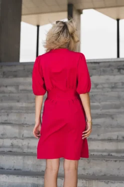 Malanie 2/4 Shirt Dress Jazzy