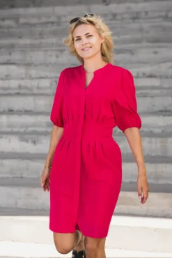 Malanie 2/4 Shirt Dress Jazzy