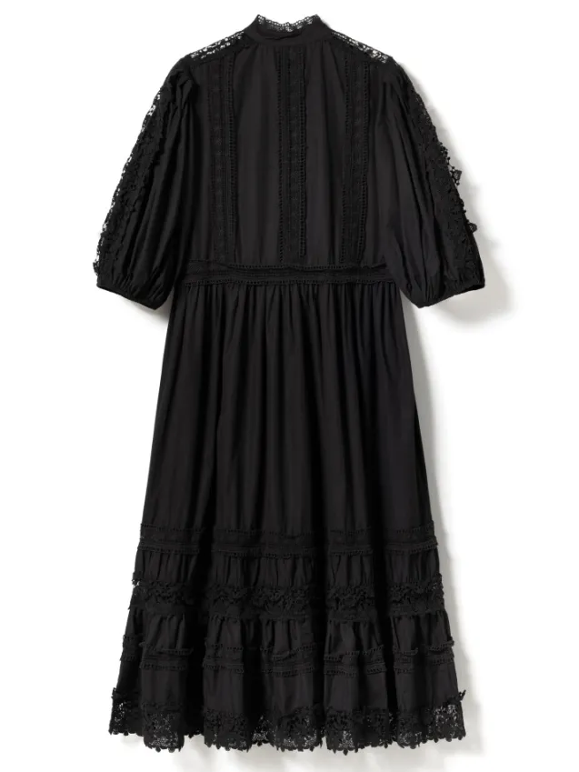 Malaya Dress Black