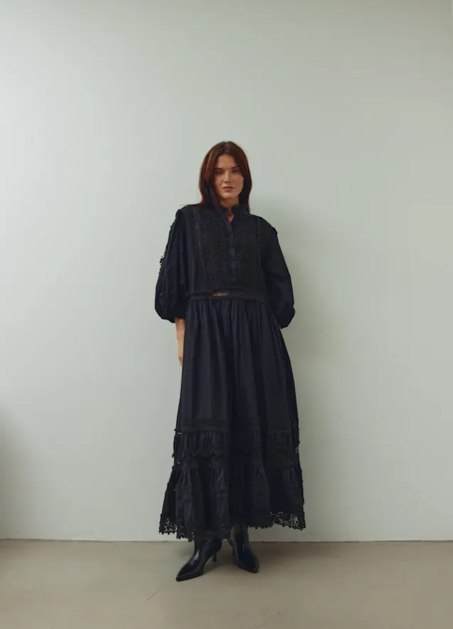 Malaya Dress Black