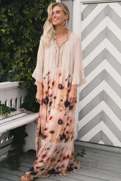 Malika Dress Bleeding Petals
