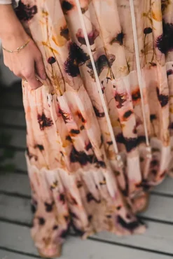 Malika Dress Bleeding Petals