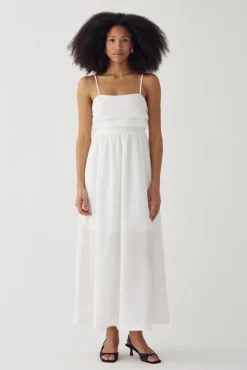 Malika Dress White