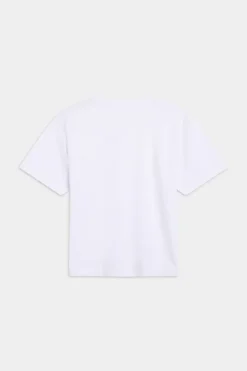 M. All-Star T-Shirt Brilliant White W/ Army Green