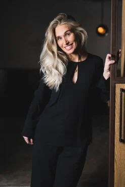 Malukka Blouse Black