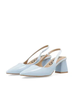 Maralyn Slingback Patent Sky Blue