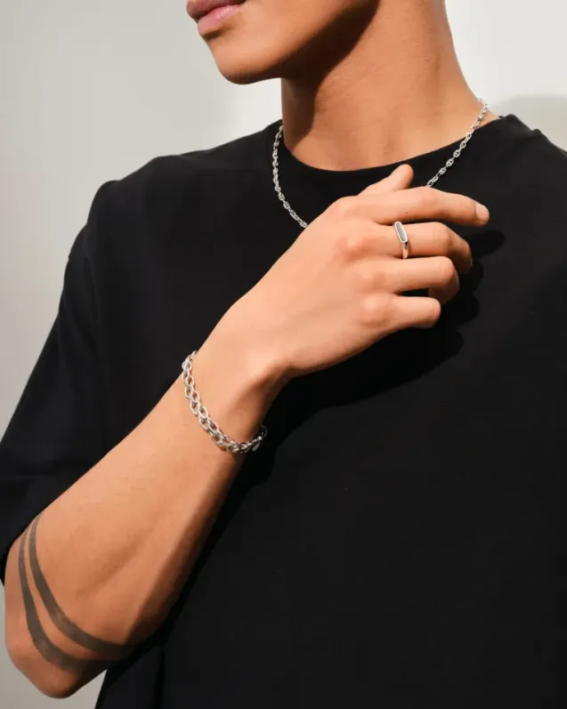 Mario Ring White Mother Of Pearl