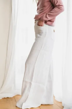 Marlene Linen Summer White