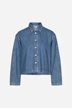Marley Shirt Mid Blue Dot