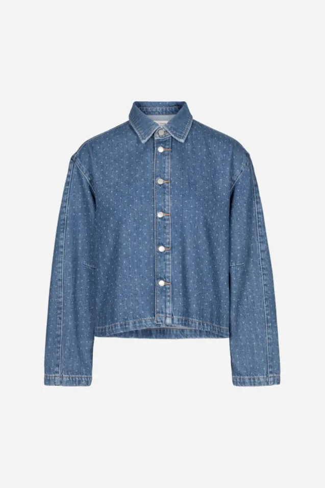 Marley Shirt Mid Blue Dot