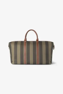 Marlowe Weekend Bag Green Stripe