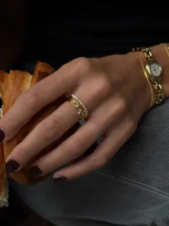 Marquise Stacker Ring