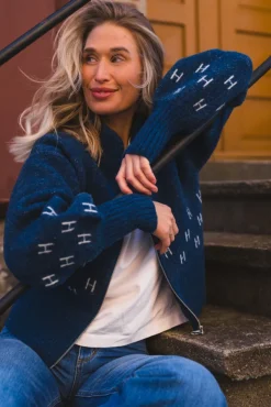 Martha Jacket Short Poseidon