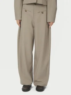 Massie Structure Pants Warm Grey