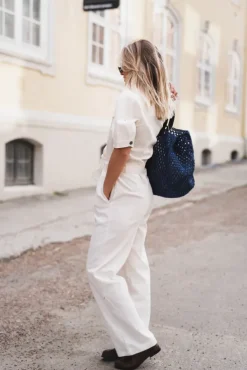 Mateo SS Jumpsuit Offwhite