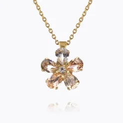 May Necklace Gold Silk Combo