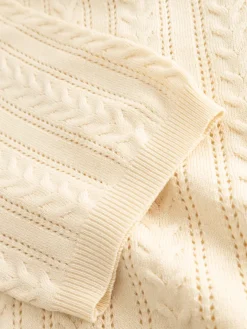 Mecca Knit Polo Ivory