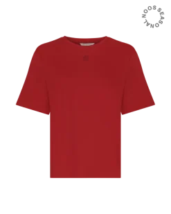 Melea Icon Tee Rhubarb/Kar Red