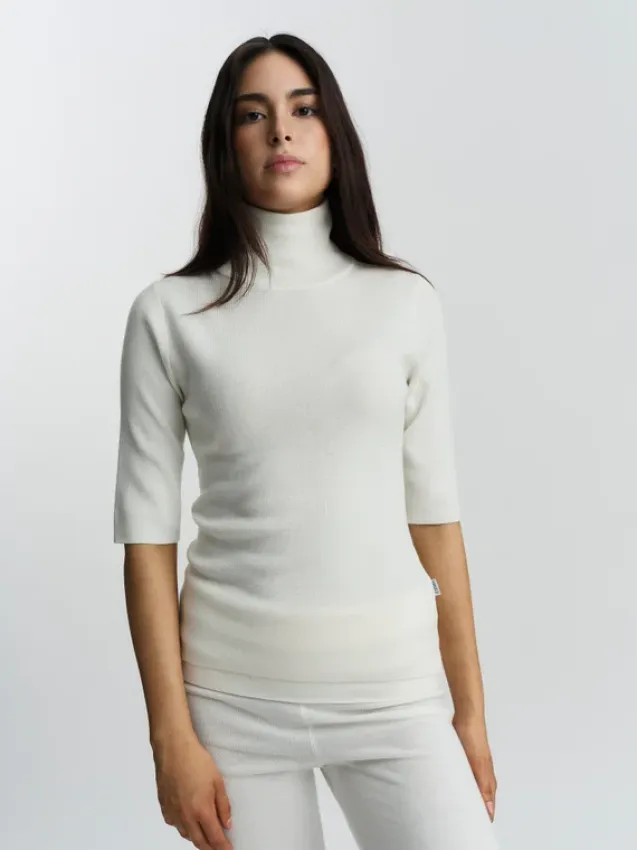 Melly Merino Tee White
