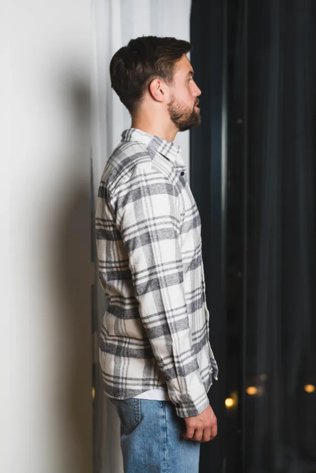 Mercantile Shirt Painter Grey Jasper
