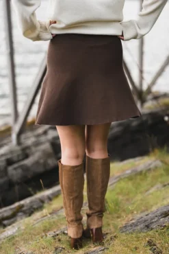 Mercy East Skirt Slate Black