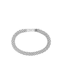 Mesh Link Bracelet Silver