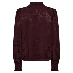 Miko V-Blouse Plum