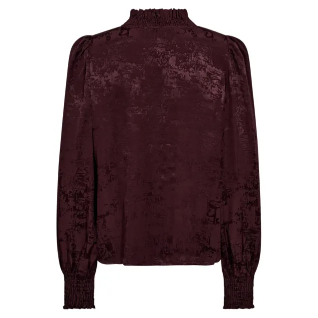 Miko V-Blouse Plum