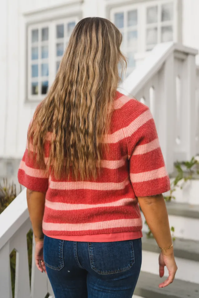 Milania Hope 2/4 Pullover STP F Rose/C Peach Melange
