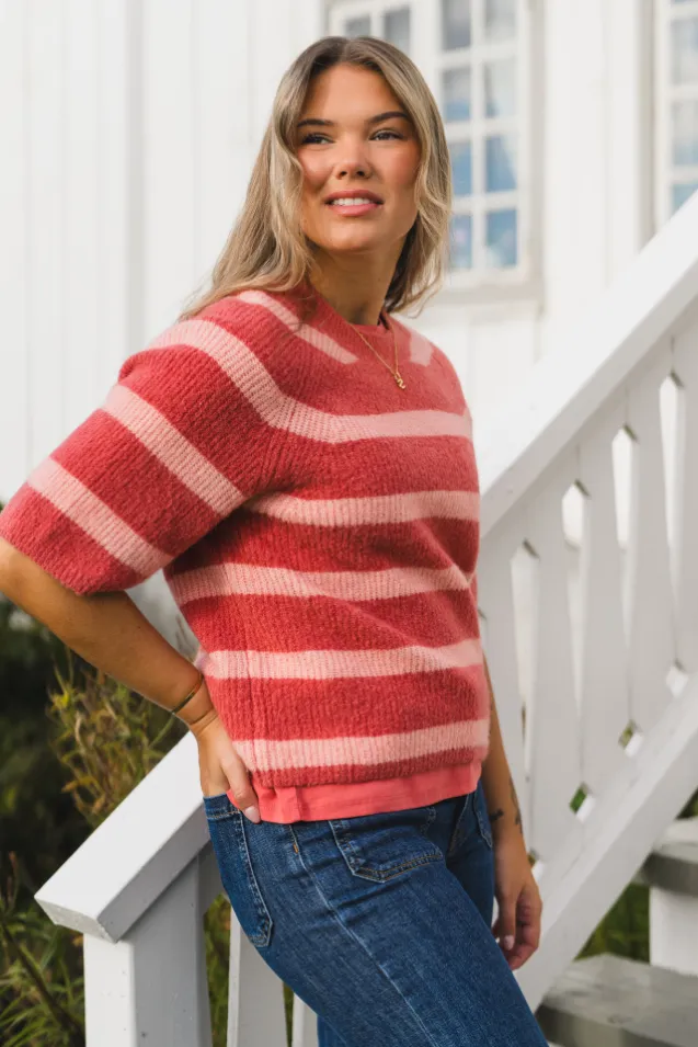 Milania Hope 2/4 Pullover STP F Rose/C Peach Melange