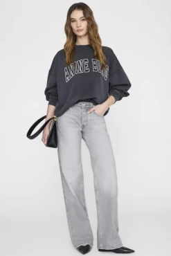 Miles Sweatshirt Anine Bing Washed Black