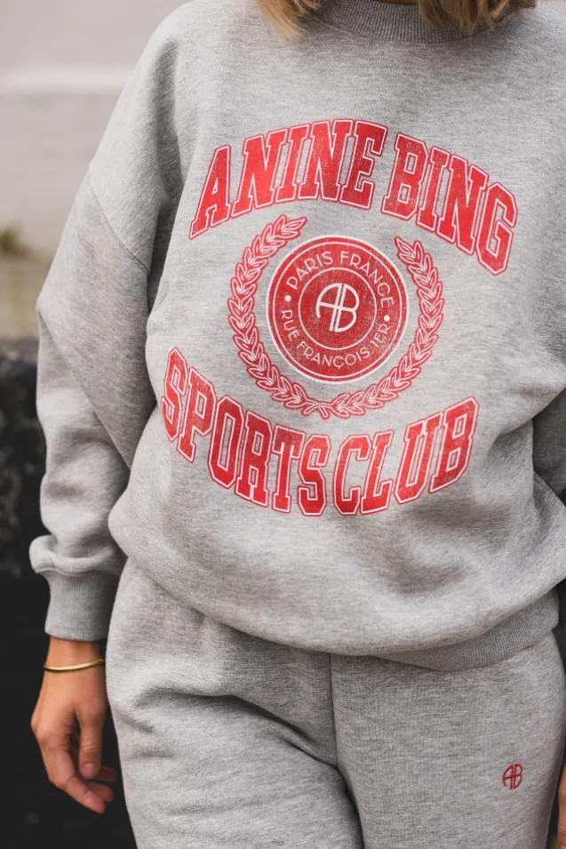 Miles Sweatshirt Collegiate Grey
