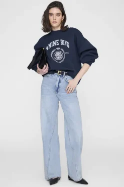 Miles Sweatshirt Collegiate Dark Navy