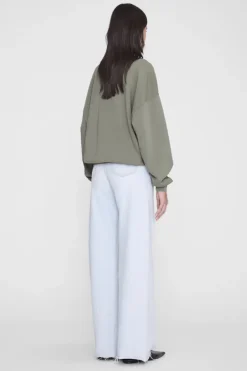 Miles Sweatshirt Letterman Desert Sage