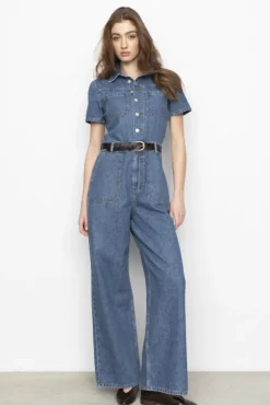 Miller Jumpsuit Mid Blue
