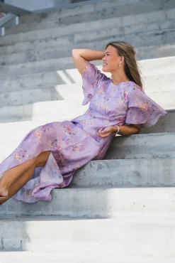 Miller 25 Print Dress Pink